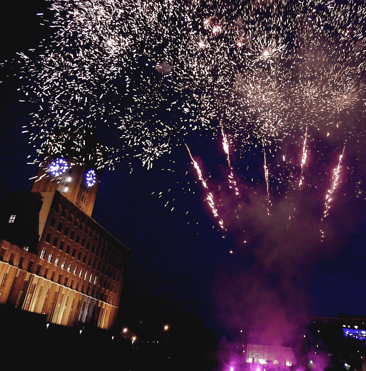 Feuerwerk und Ullsteinhaus IV